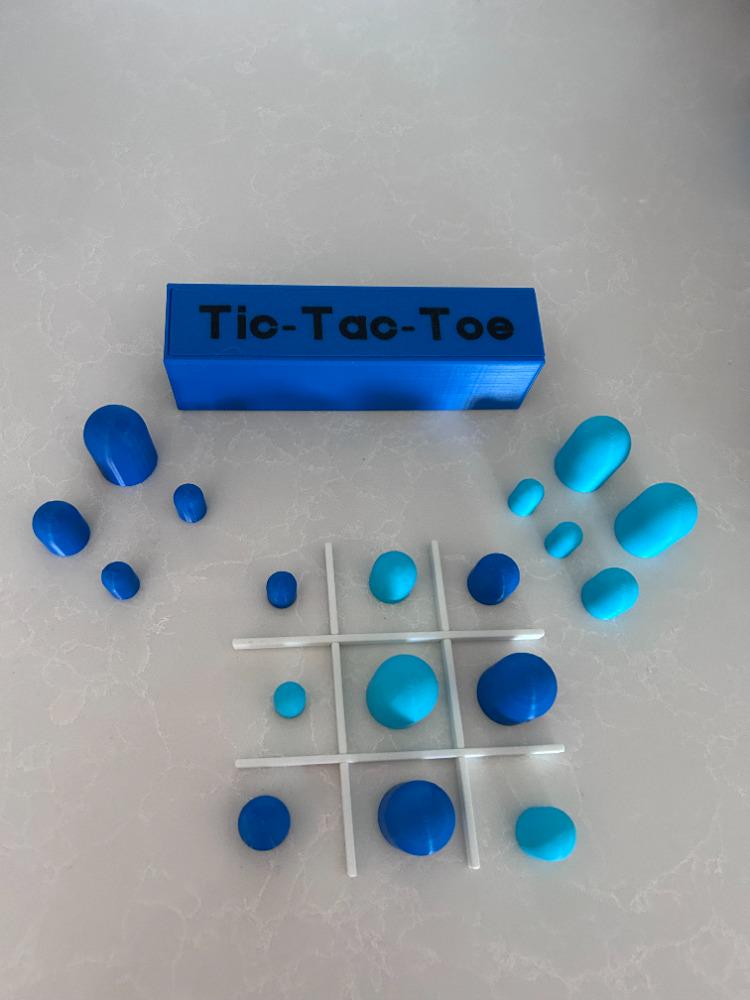 3d print tic tax toe