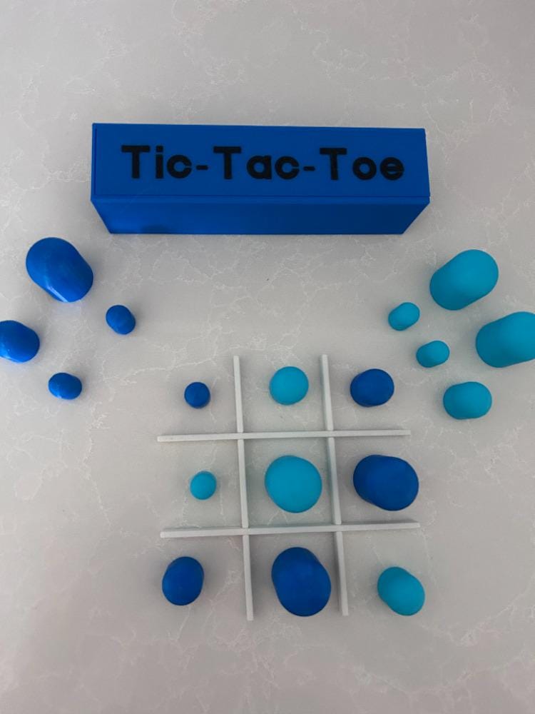 3d print tic tax toe